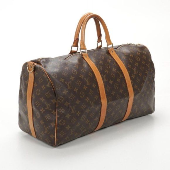 LOUIS VUITTON Monogram Keepall Bandoliere 50 - Picture 2 of 11